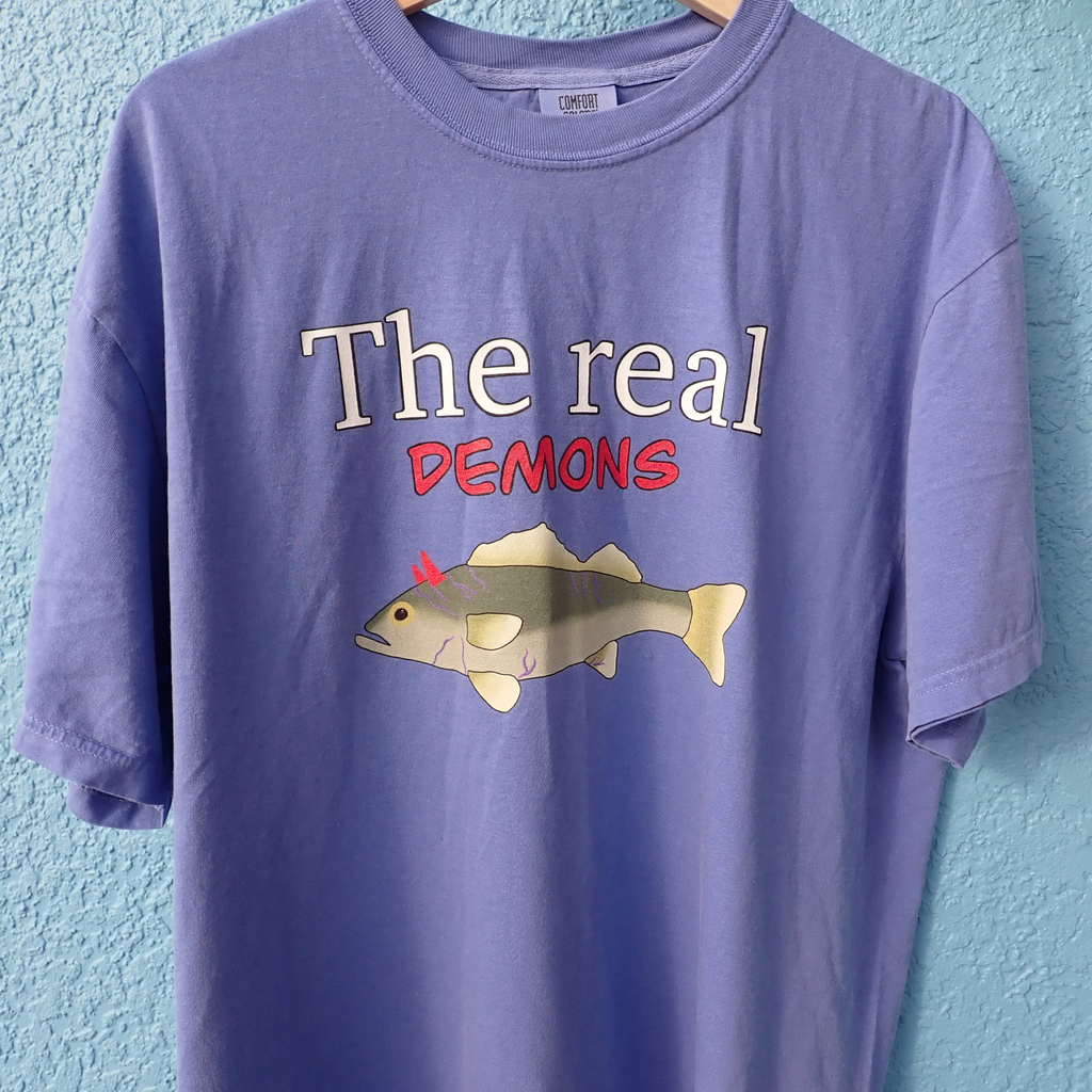 The Real Demons T-Shirt ✨Sea Bass Edition✨